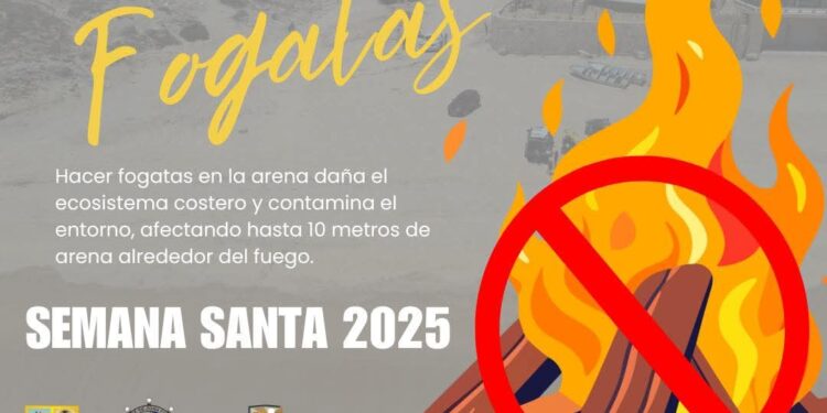 Prohibido realizar fogatas en playas de Los Cabos; afectan ecosistema marino  