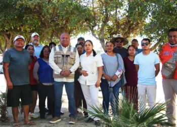 Atienden a vecinos de la colonia Altos de Miranda en Cabo San Lucas; solicitan servicio de energía eléctrica