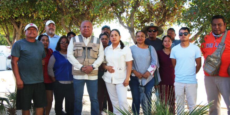 Atienden a vecinos de la colonia Altos de Miranda en Cabo San Lucas; solicitan servicio de energía eléctrica