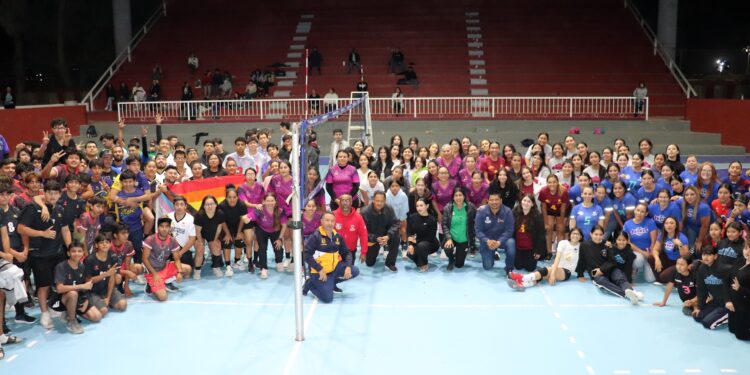 Inauguran primera etapa de la Liga de Voleibol “Pioneros de Los Cabos” INDEM