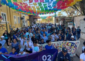 Realizan marcha en San José del Cabo con motivo del Día Mundial de la Concientización sobre el Autismo 