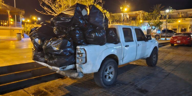 Mantiene Servicios Públicos limpieza diaria en el Centro Histórico de San José del Cabo