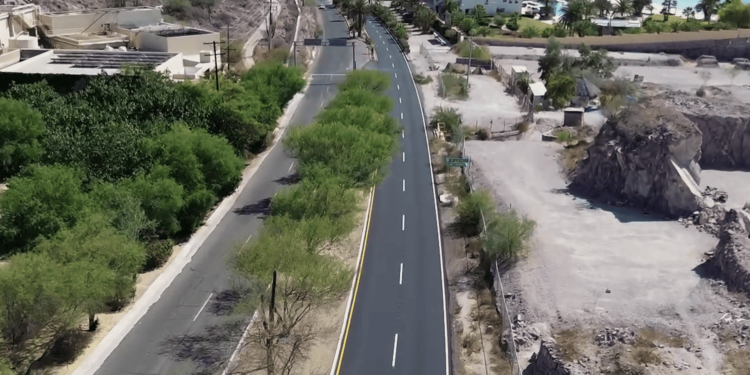 Concluye primera etapa de rehabilitación de la carretera La Paz a Pichilingue