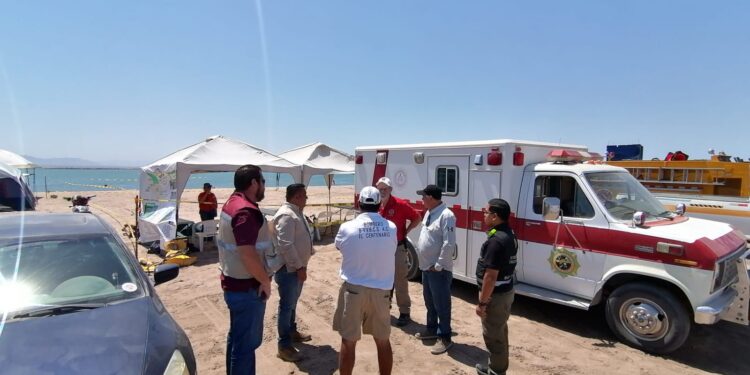 Instalados puntos de auxilio en BCS, para atender a vacacionistas durante Semana Santa