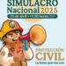 Gobierno Estatal invita a participar en el primer simulacro nacional 2025