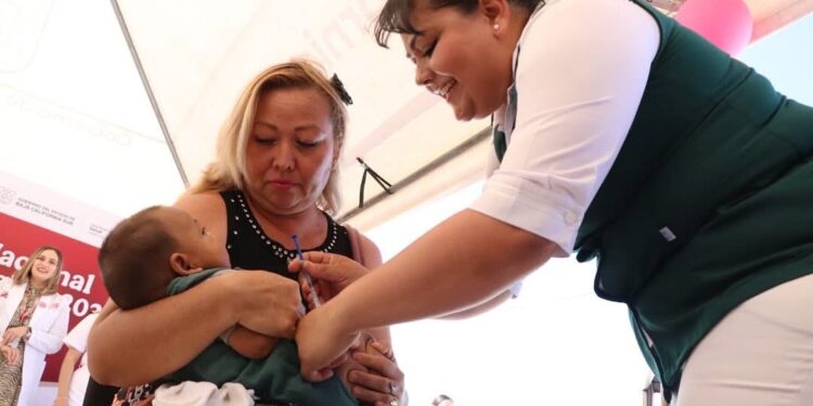 Inicia la Semana Nacional de Vacunación; la meta es aplicar más de 10 mil inmunizantes en BCS