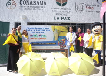 Participa BCS en la campaña sobre la prevención del suicidio “Dale color a tu vida”
