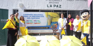 Participa BCS en la campaña sobre la prevención del suicidio “Dale color a tu vida”
