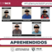 APREHENDE PGJE A 5 HOMBRES POR DIVERSOS DELITOS