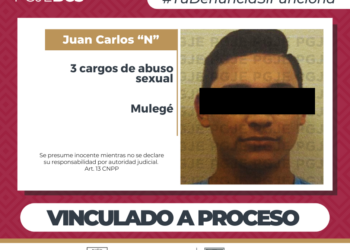 POR TRES CARGOS DE ABUSO SEXUAL AGRAVADO QUEDA VINCULADO A PROCESO EN SANTA ROSALÍA 