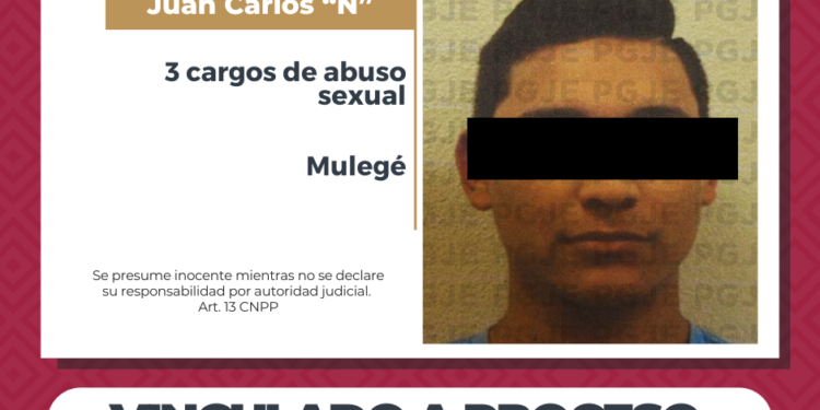 POR TRES CARGOS DE ABUSO SEXUAL AGRAVADO QUEDA VINCULADO A PROCESO EN SANTA ROSALÍA 