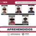 APREHENDE PGJE A 5 HOMBRES POR DIVERSOS DELITOS
