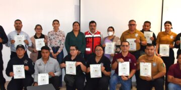 Recibe Personal de Seguridad Pública capacitación de Primeros Auxilios