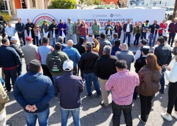 Da banderazo Víctor Castro al operativo de Semana Santa 2025 en Vizcaíno