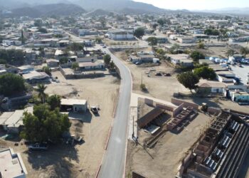 AYUNTAMIENTO DE MULEGÉ ENTREGA OBRA DE PAVIMENTACIÓN EN BAHÍA TORTUGAS