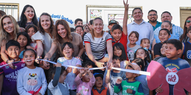 Inaugura Milena Quiroga la biblioteca infantil “Abra Palabra” en La Pasión