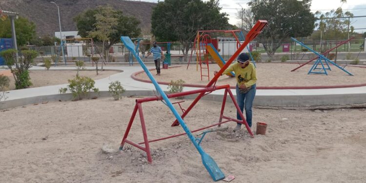 Servicios Públicos Municipales brinda mantenimiento a más de 30 parques y espacios al aire libre