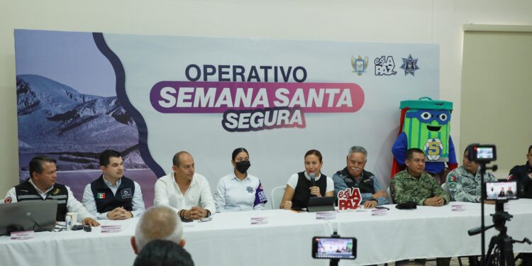 Más de 600 elementos participarán en Operativo Semana Santa Segura en La Paz