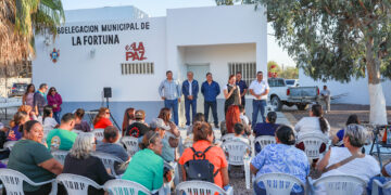 Entrega Milena Quiroga oficinas de la Subdelegación de La Fortuna