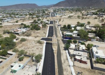 Avanzan obras viales en Juan de Dios Ángulo y Bahía Concepción