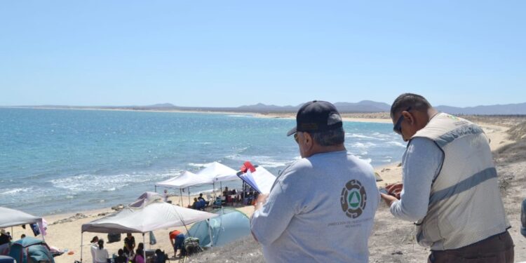 Concluye operativo de Semana Santa 2025 con saldo blanco en playas de La Paz