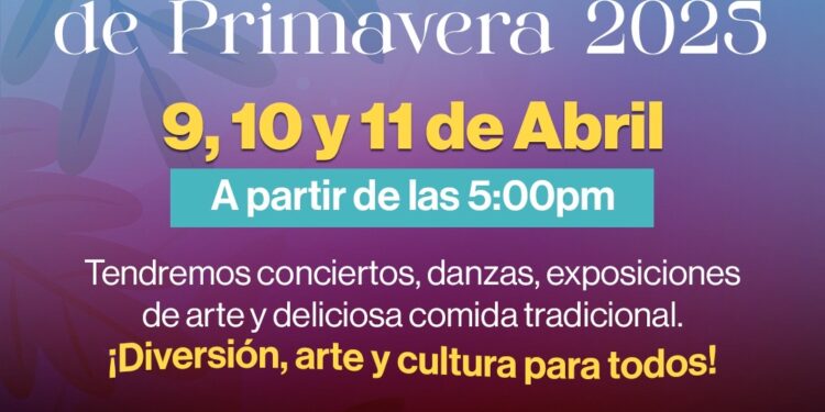 Invita Gobierno Municipal de La Paz al Segundo Festival de Primavera 2025