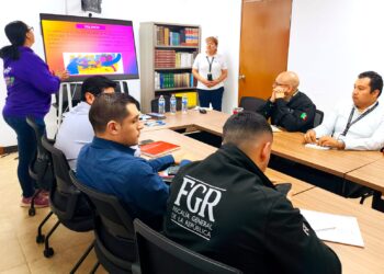 RECIBE PERSONAL DE FGR CAPACITACIÓN SOBRE VIOLENCIAS Y CULTURA DE LA DENUNCIA