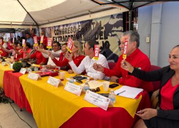 CON ÉXITO Y EXCELENTE PARTICIPACIÓN PTBCS REALIZÓ SU CONGRESO ESTATAL EXTRAORDINARIO 