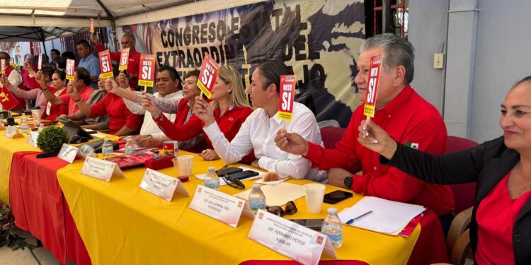 CON ÉXITO Y EXCELENTE PARTICIPACIÓN PTBCS REALIZÓ SU CONGRESO ESTATAL EXTRAORDINARIO 