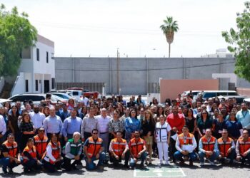 EL PODER JUDICIAL DEL ESTADO SE SUMA AL  PRIMER SIMULACRO NACIONAL 2025