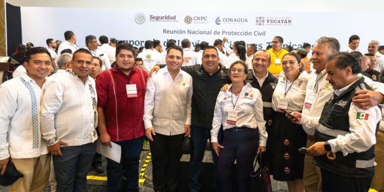   Participa Congreso de BCS en la Reunión Nacional de Protección Civil