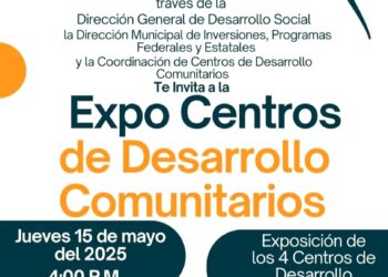 Este 15 de mayo, realizarán la “Expo Centros de Desarrollo Comunitarios” en San José del Cabo