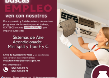 Convoca ICATEBCS a sumarse al padrón de instructoras e instructores 