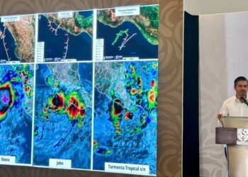 Pronostican de 16 a 20 fenómenos hidrometeorológicos para la temporada de lluvias y ciclones tropicales 2025: SPC