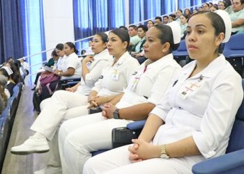 Fortalecen las y los profesionales de enfermería acciones en beneficio de sectores prioritarios