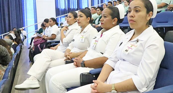 Fortalecen las y los profesionales de enfermería acciones en beneficio de sectores prioritarios