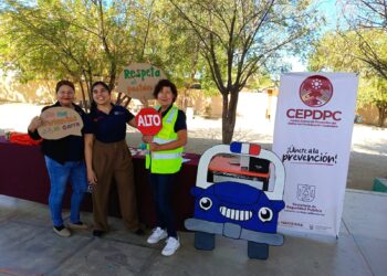 Organiza SSPE una feria para promover la cultura de responsabilidad vial en la niñez