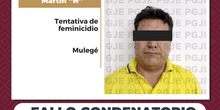 OBTIENE PGJE FALLO CONDENATORIO PARA MARTÍN N POR FEMINICIDIO EN GRADO DE TENTATIVA 