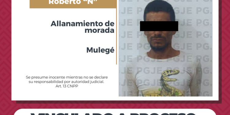 ES VINCULADO A PROCESO POR ALLANAMIENTO DE MORADA