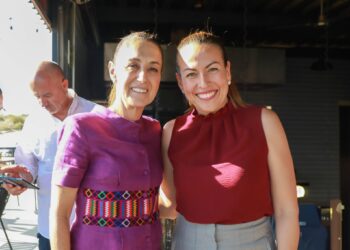 Recibe Milena Quiroga respaldo de Claudia Sheinbaum en proyectos estratégicos