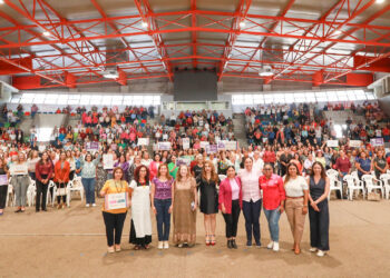 Trabajamos juntas en contra de la violencia, de la mano con nuestra Presidenta Claudia Sheinbaum: Milena Quiroga