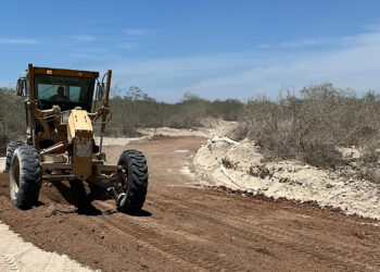 Servicios Públicos realiza mejoras en caminos rurales de El Carrizal y El Cardonal