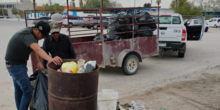 Recolectan más de 6 toneladas de residuos en playas, zona de arroyos y manglares