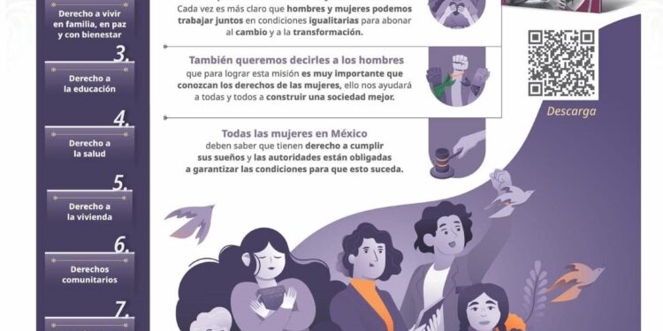 IMM de La Paz promueve la Cartilla de Derechos de las Mujeres