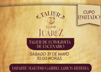 Invitan a Taller de Fotografía de Escena en el Teatro Juárez 