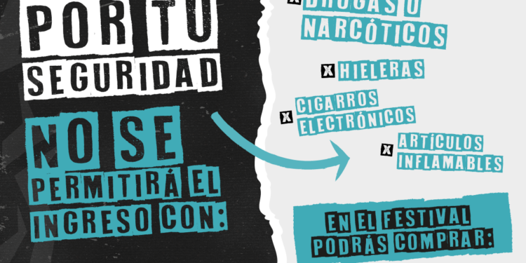 Con medidas de seguridad, realizarán el Festival Rock Fundación 2025