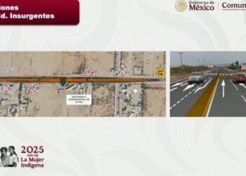 Gestiona Milena Quiroga obras en la carretera transpeninsular