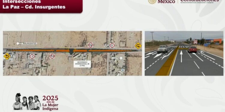 Gestiona Milena Quiroga obras en la carretera transpeninsular