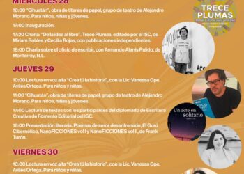 Invita Ayuntamiento de La Paz al festival literario “Letras de Mayo”