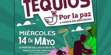 Se suma Ayuntamiento de Los Cabos a la Jornada Nacional de Tequios por la Paz y contra las Adicciones